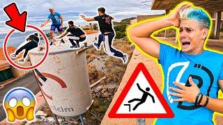 FINAL INESPERADO haciendo PARKOUR en una OBRA ABANDONADA…️