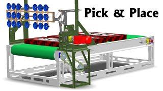 Pick & Place Mechanism || Mechanical Design|| ,#soliworks,#pick_and_place,#design,#mechanism,#cad