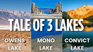 Tale of three California Lakes - Science, History, and Wonders of Owens, Mono, and Convict Lakes!