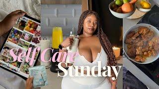 Self Care Sunday🫧 | Slow Morning, Juicing, Cooking, Planning Week Ahead & Evening Body Maintenance