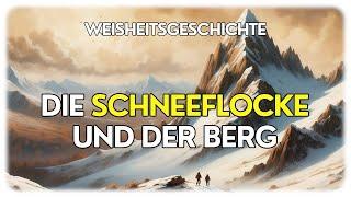 ️ Die Schneeflocke und der Berg – Eine inspirierende Geschichte über Geduld und Beständigkeit