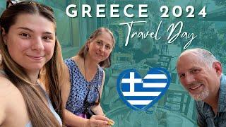 GREECE 2024 || Travel Day / Food Tour of Athens