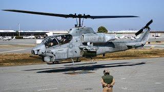 AH-1W Super Cobra lands at San Carlos Airport HeliFest 2011