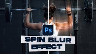 Spin blur effect dans Photoshop CC 2023