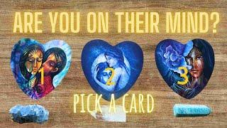  ARE YOU ON THEIR MIND!? Their thoughts of *YOU* today! / pick a card tarot