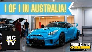 CRAZY AGGRESSIVE *1000HP* R35 WIDEBODY GTR  * Inozetek Miami Blue Wrapped By WrapWise [PT3]