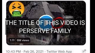 Preserve family Viral on tiktok, facebook and twitter || Haunted house Viral on twitter