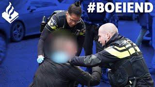 Man K.O. Geslagen | Aanhouding Verzet | Dienst met Keashia | Bureau Rotterdam