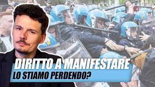 Ci stiamo giocando il diritto a manifestare