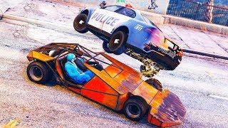 Wir SCHLEUDERN Autos durch die Welt von GTA ONLINE!