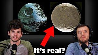 The Death Star is REAL and a moon of Saturn??