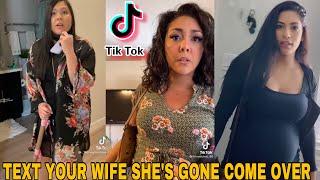 Texting My Wife She’s Gone Come Over Now TikTok Prank