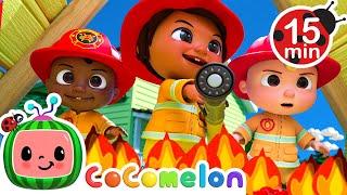 Baby Heroes: Play Pretend Firefighter Rescue | CoComelon | Songs & Cartoons | Best Videos for Babies