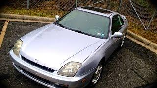 2001 Honda Prelude Start Up, Quick Tour, & Rev With Exhaust View - 92K