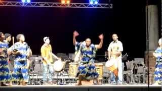 Macru Solo Circle - Agbedidi West African Dance performance