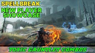 Spellbreak - Toxic Gauntlet All Combos | All Toxic Combos