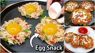 5 Minutes Easy Recipes | Bread Egg Pancake Recipe |New Recipe | Egg Recipes | Evening Snacks