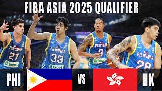 PHILIPPINES vs HONG KONG | FIBA ASIA QUALIFIER | NOV. 24, 2024 | #gilaspilipinas #fibaasia