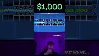 $10,000 SPAM Challenge In Geometry Dash! #shorts