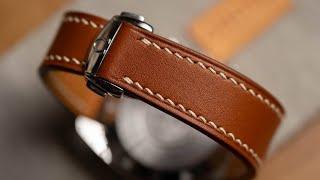 Making a Barenia Leather Watch Strap | Genteel Handmade