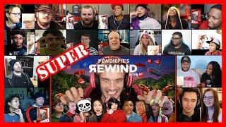 SUPER VERSION YouTube Rewind 2018 but it's actually good REACTIONS MASHUP