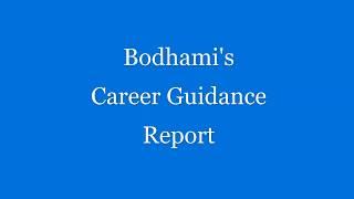 Bodhami's Career Guidance Report Illustration