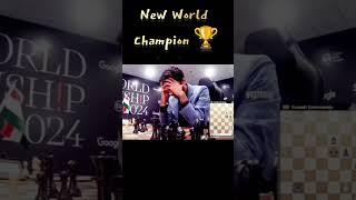 New Chess World Champion  || #shorts