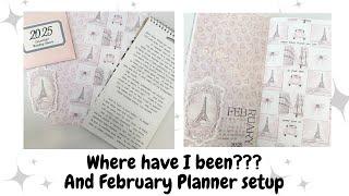 February Planner setup || Hobonichi Cousin & N1 Standard