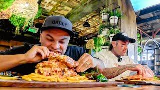 Giant Parmi Challenge Against a Professional Eater!