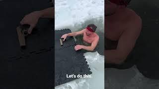 #polarplunge a true test of a man’s spirit. #minnesota #epic #freespirit #1911 #freedom