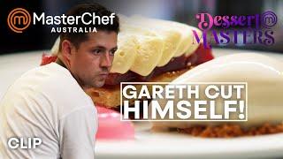 Gareth's Injured in the Finale | MasterChef Australia Dessert Masters | MasterChef World