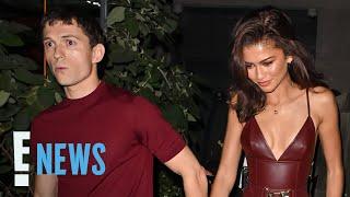 Superhero Boyfriend Tom Holland RESCUES Zendaya From Swarm of Paparazzi | E! News