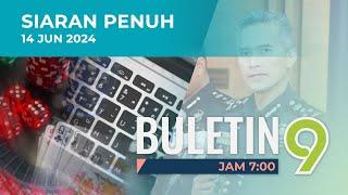 27 'Influencer' Disyaki Promosi Judi Ditahan Polis | Buletin TV9, 14 Jun 2024