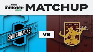 Colorado Springs Switchbacks FC vs Detroit City FC: March 15, 2025