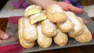 Biscotti simil-savoiardi,con solo 3 ingredienti, delicati e soffici
