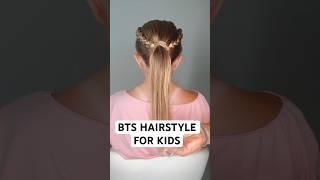 BTS HAIRSTYLE FOR SCHOOL | Audrey and Victoria #hairstyle #hairtutorials #hairtutorial