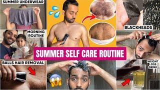 True Summer Self Care Routine️| INTIMATE CARE, FULL BODY HAIR REMOVAL, SKIN & HAIR CARE, BALLS HAIR