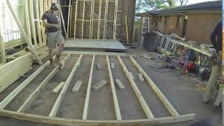 Wall Framing - how to set it out & what its all about