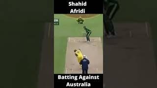 Shahid Afridi Amazing Batting Vs Australia, 56 off 26 Balls in 2004  #shorts#youtubeshorts#afridi