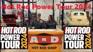 Hot Rod Power Tour East 2024 part 1 what are the stops, what are packages, and what hotels to get