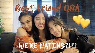 WE'RE DATING?! + Peeing in a Cup?? + Speaking Indo + MORE | Best Friend Q&A w/ Rachel & Niki
