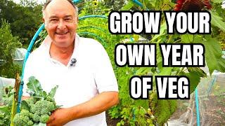 Grow Your Own Food: How to  Feed Yourself for a Year with Home-Grown Vegetables