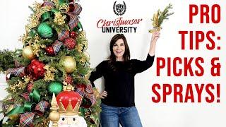 PERFECT PICKS PLACEMENT –Designer's Secret to a Stunning Christmas Tree! | WATCH BEFORE YOU DECORATE