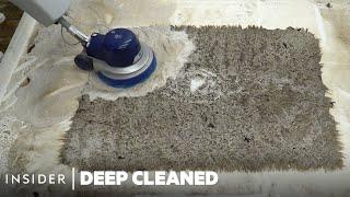 How A Worm-Infested Rug Is Deep Cleaned | Deep Cleaned | Insider
