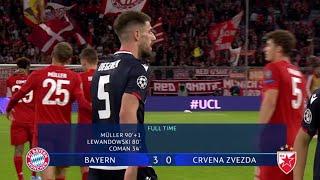 Bayern Munich 3-0 Crvena Zvezda | Match Day 1 Group Stage