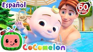 CoComelon en Español | Aprendamos a nadar | Compilación de Canciones Infantiles y de Cuna