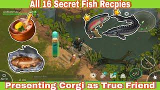 All 16 Fish Recipes (Trout)+ CORGI as True Friend - Last day on Earth Survival 1.16.4