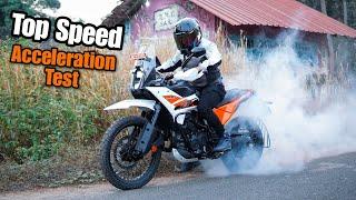 2025 ADV 390 Top Speed & Acceleration Test | Full Review!