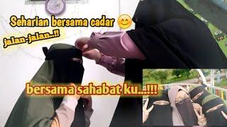 SEHARI BERSAMA CADAR || One Day With Niqab || jalan-jalan ke Jakabaring Palembang