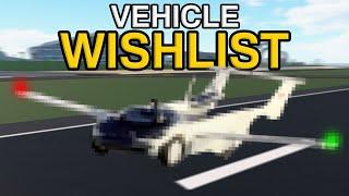 My Car Crushers 2 Vehicle Wishlist 2023!